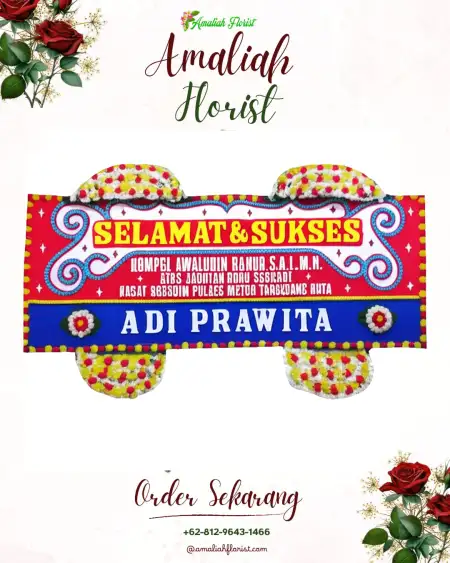 Papan Bunga Ucapan Selamat Asem Rowo